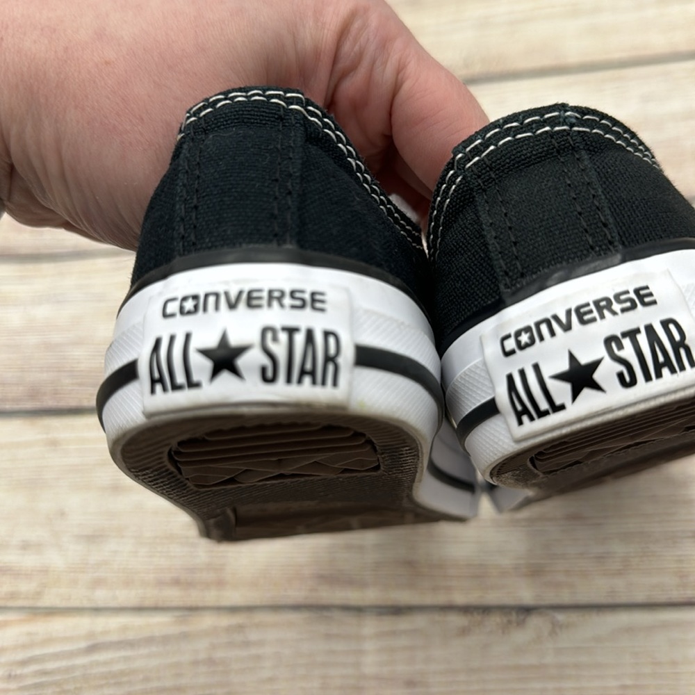 Converse All Star Black and White Sneakers Size 13 - Picture 5 of 6